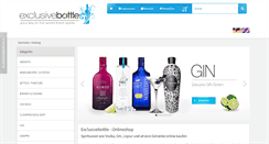 Desktop Screenshot of exclusivebottle.ch